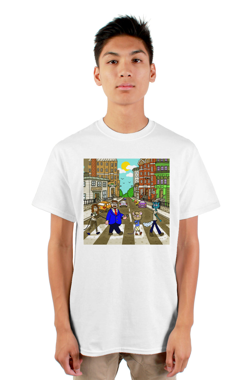 White Abbey Road Parody