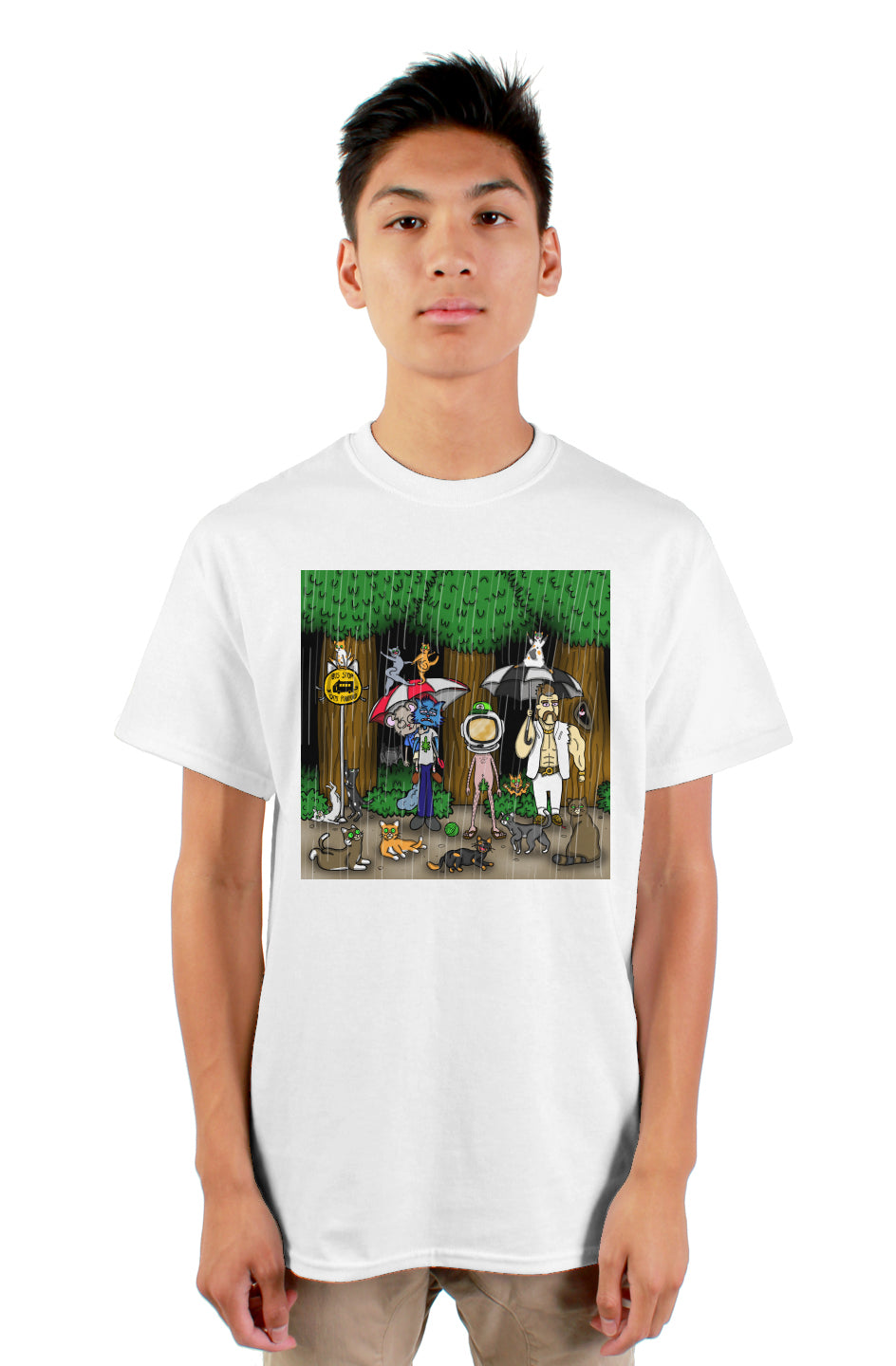 White My Neighbor Totoro Parody