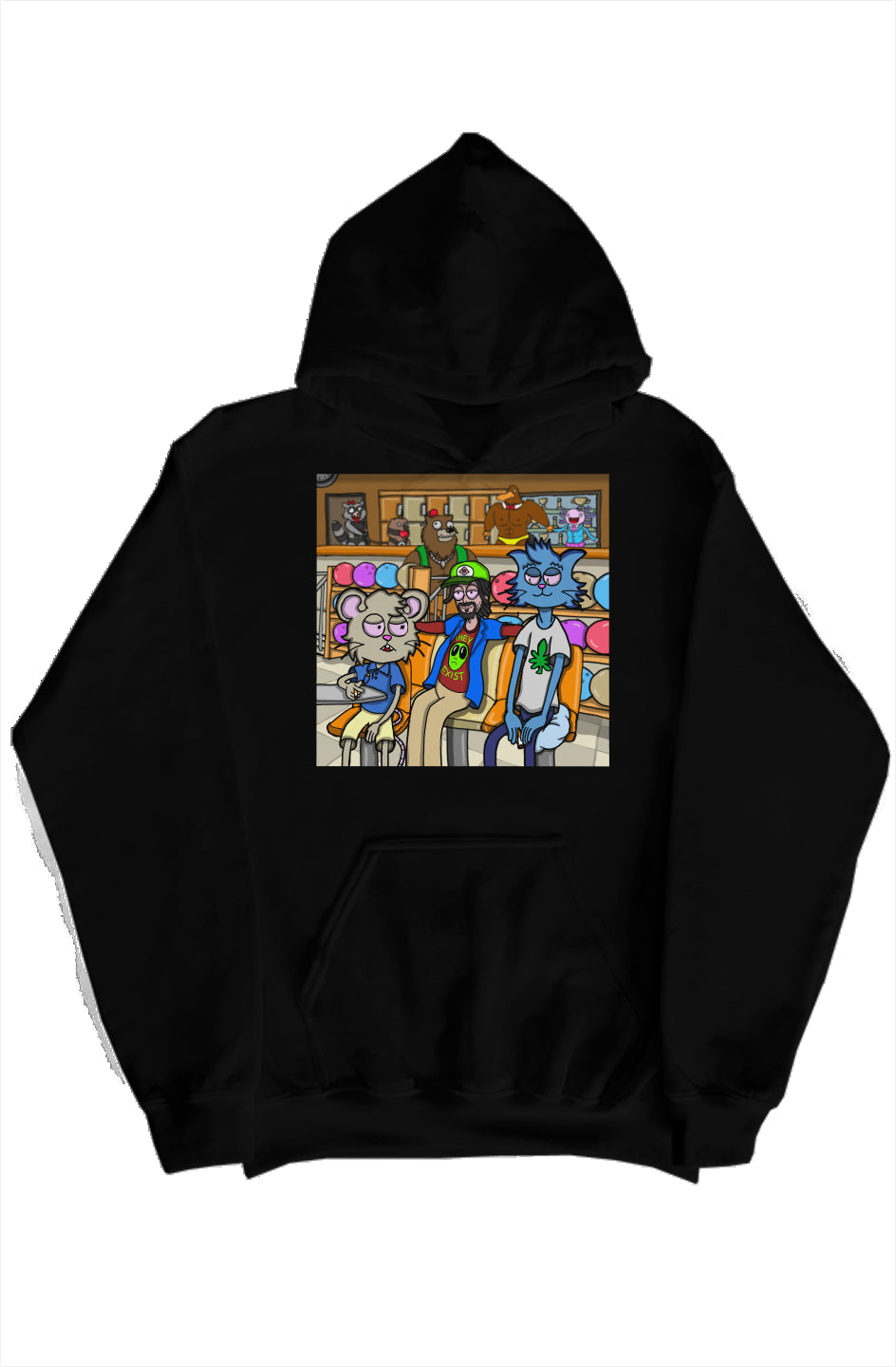 Black Hoodie The Big Lebowski Parody