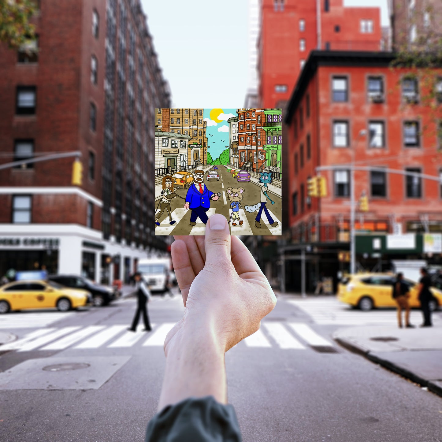 Catitouille Stickers (Abbey Road Parody)