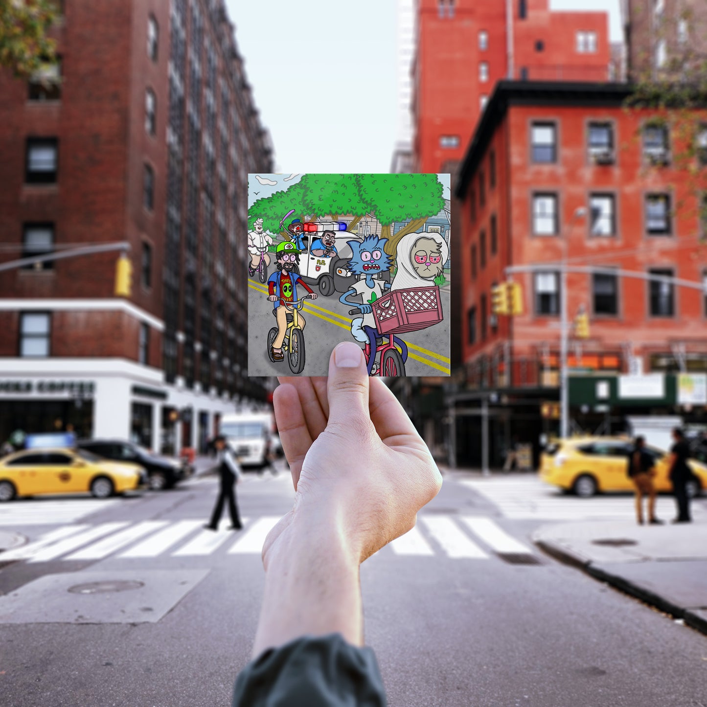 Catitouille Stickers (E.T. Parody)