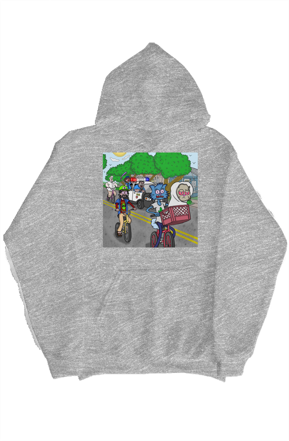 Grey Hoodie ET Parody