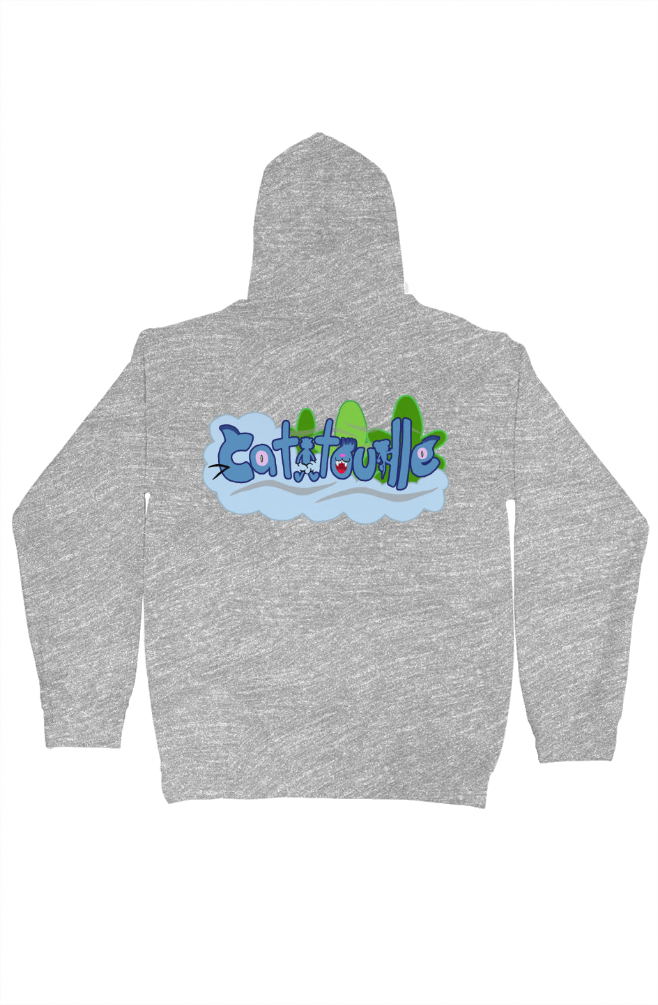 Grey Hoodie My neighbor Totoro Parody