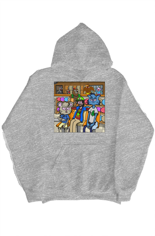 Grey Hoodie The Big Lebowski Parody