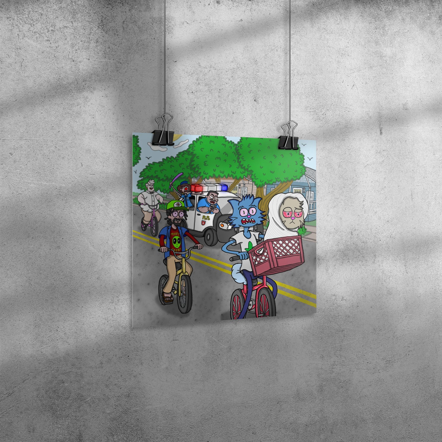 Catitouille Poster (E.T. Parody)