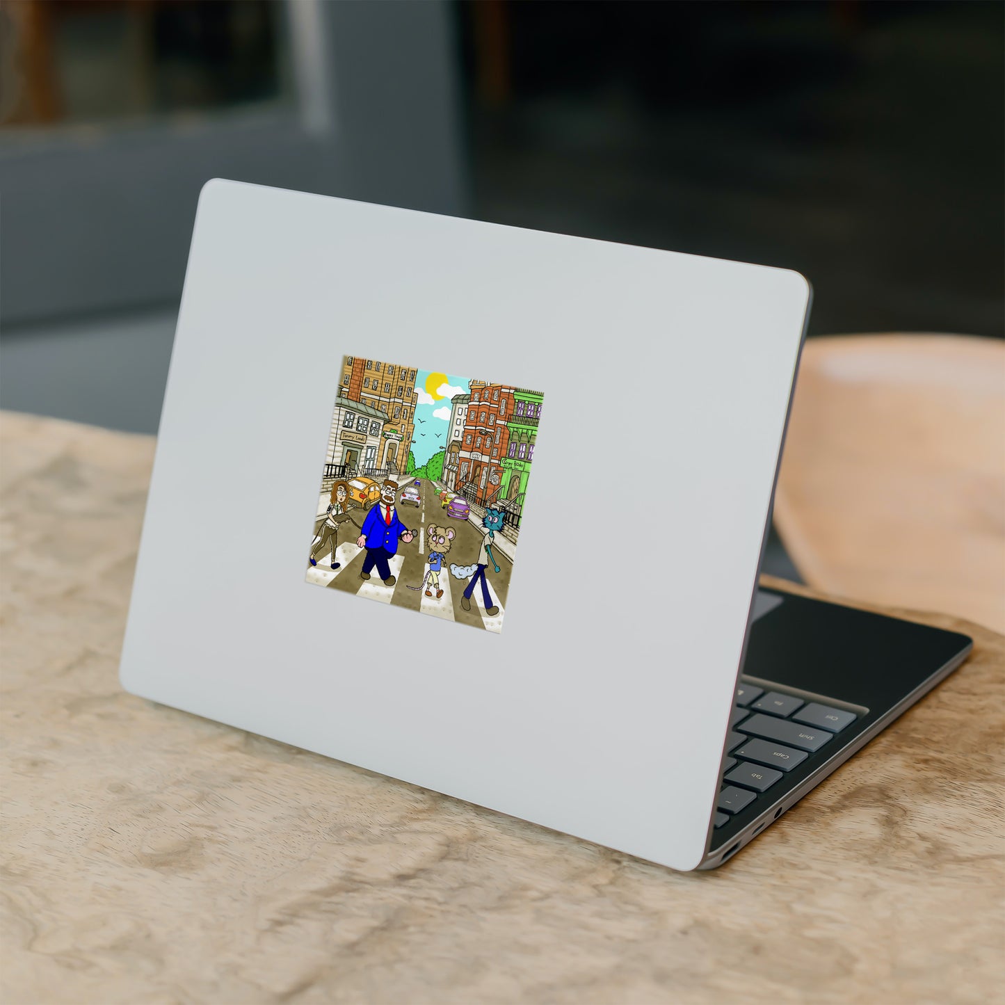 Catitouille Stickers (Abbey Road Parody)