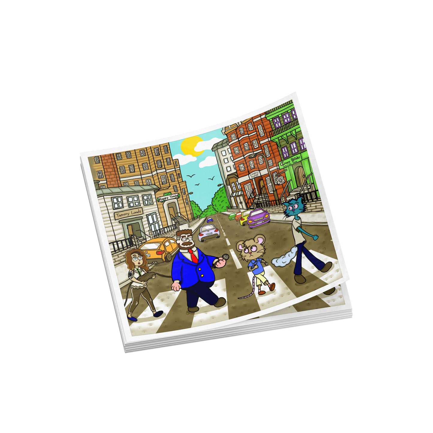 Catitouille Stickers (Abbey Road Parody)